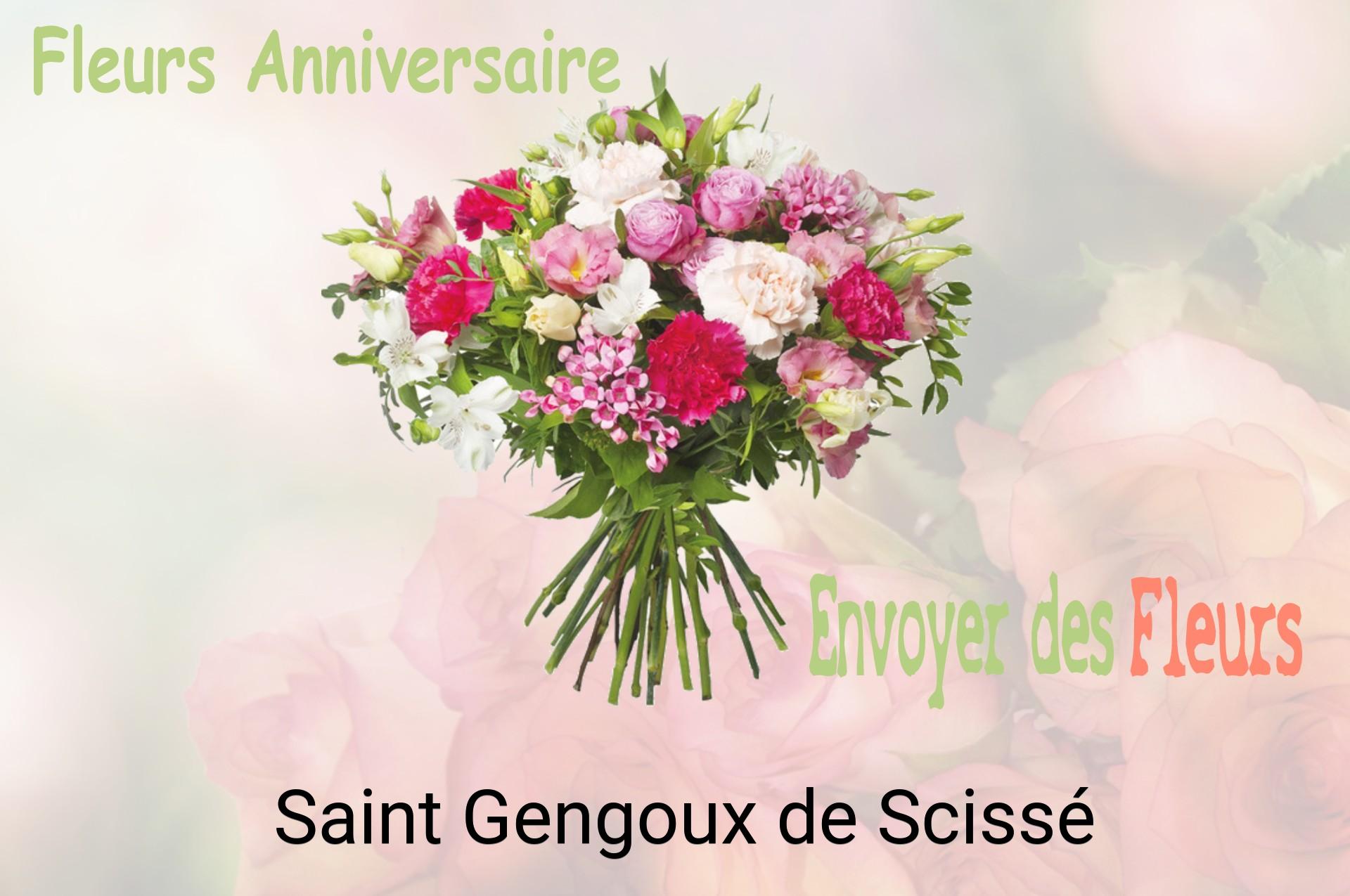Bouquet de fleurs d’anniversaire livré à Saint-Gengoux-de-Scissé
