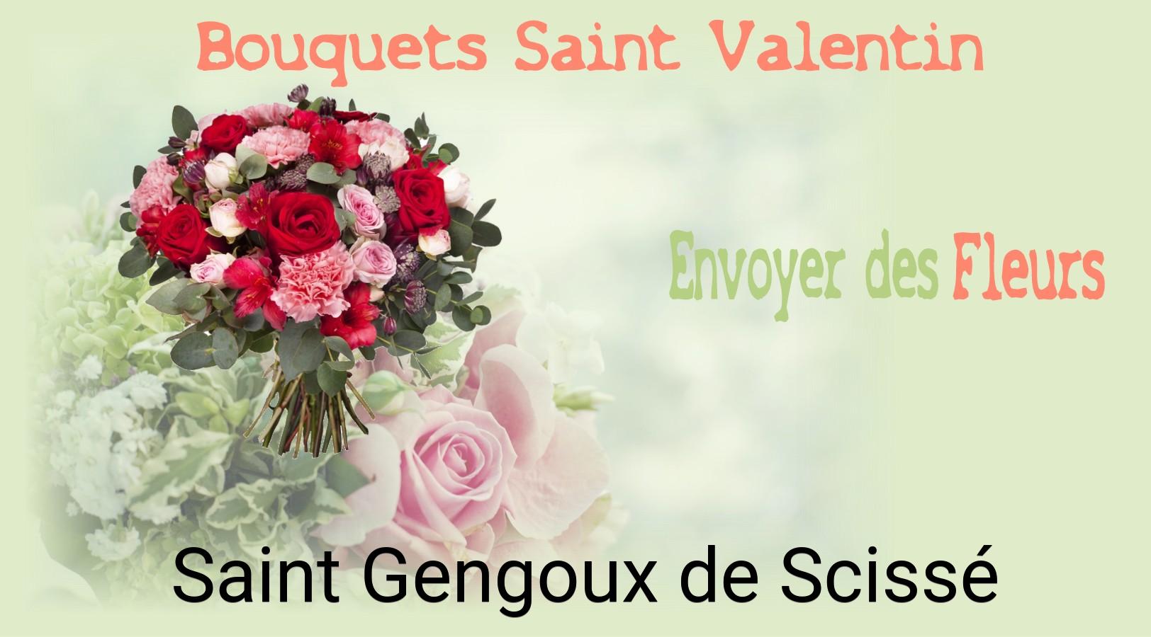 Roses de Saint-Valentin livrées à Saint-Gengoux-de-Scissé